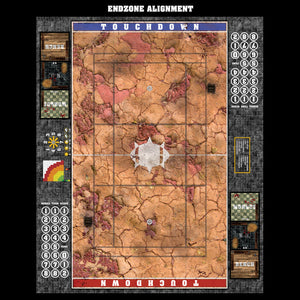 Mats by Mars:  Badlands Fantasy Football Play Mat / Pitch