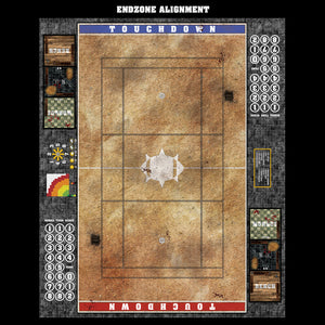 Mats by Mars:  Swallowing Sand Fantasy Football Play Mat / Pitch