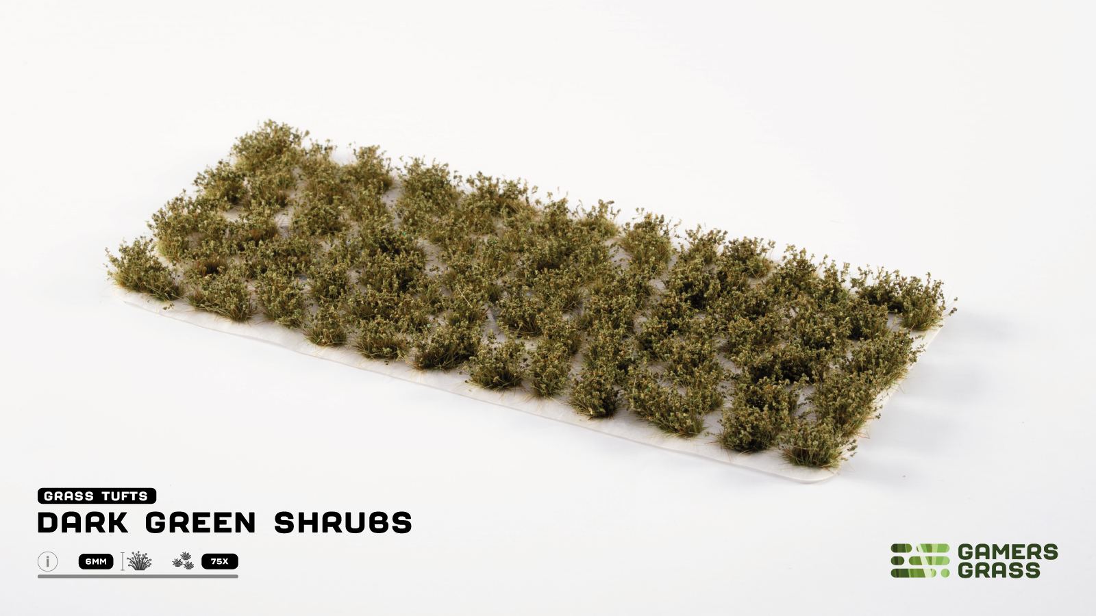 Gamers Grass - Shrub Set - Dark Green