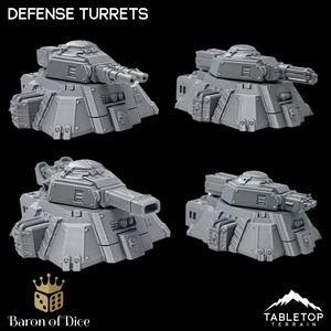 Defense Turrets - Chapters Headquarter