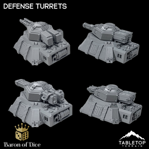 Defense Turrets - Chapters Headquarter