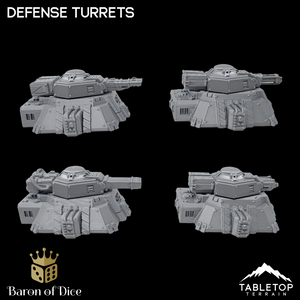 Defense Turrets - Chapters Headquarter