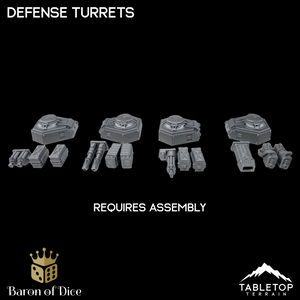 Defense Turrets - Chapters Headquarter