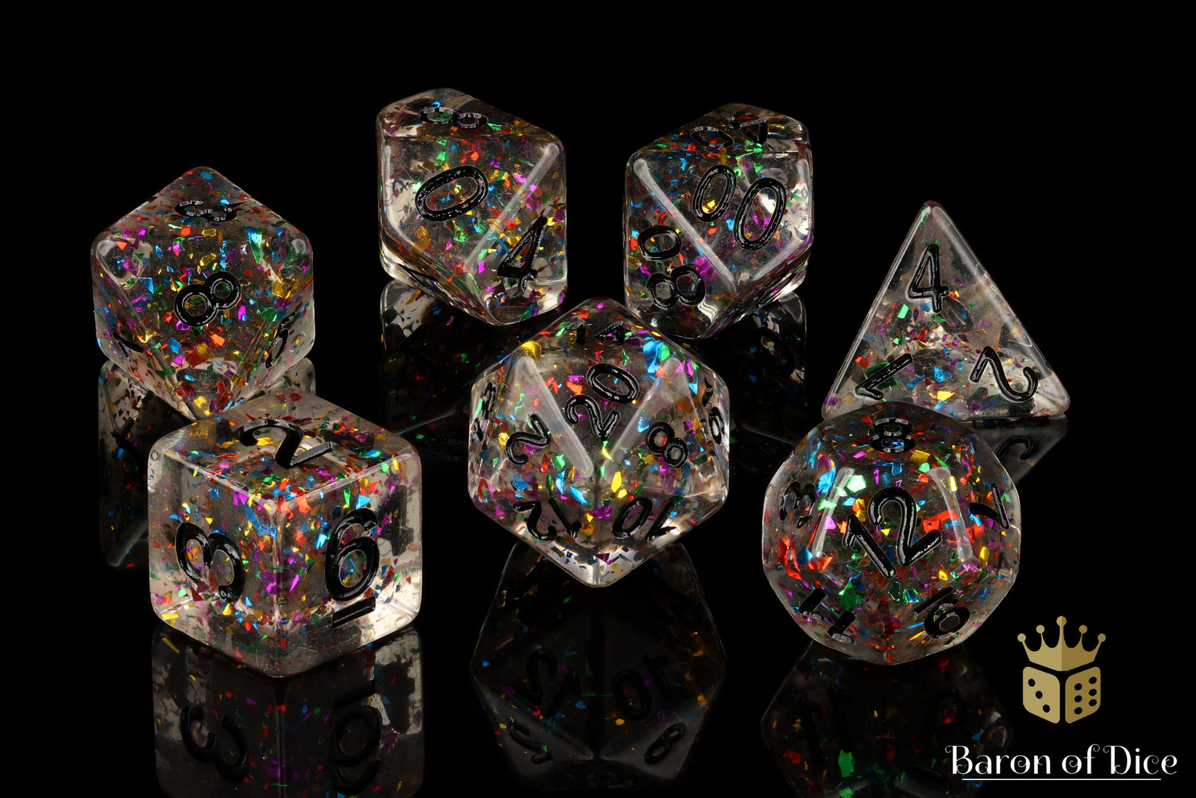 Bismuth RPG Dice Set - 7 Pieces