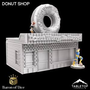 Donut Shop - Marvel Crisis Protocol Building