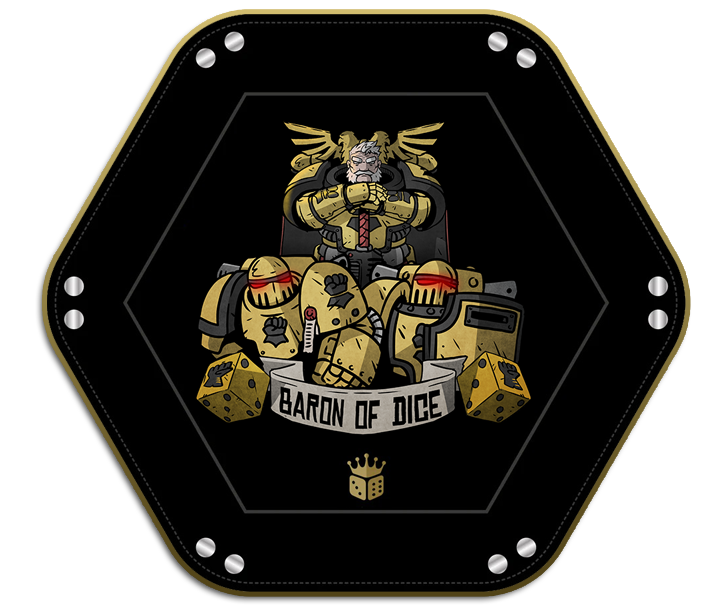 Hold The Line! |  Premium Dice Tray