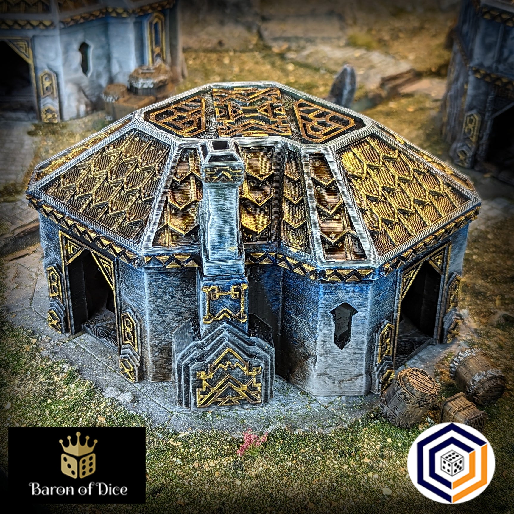 Kingdom of Durak Deep Dwarven House (STL File)