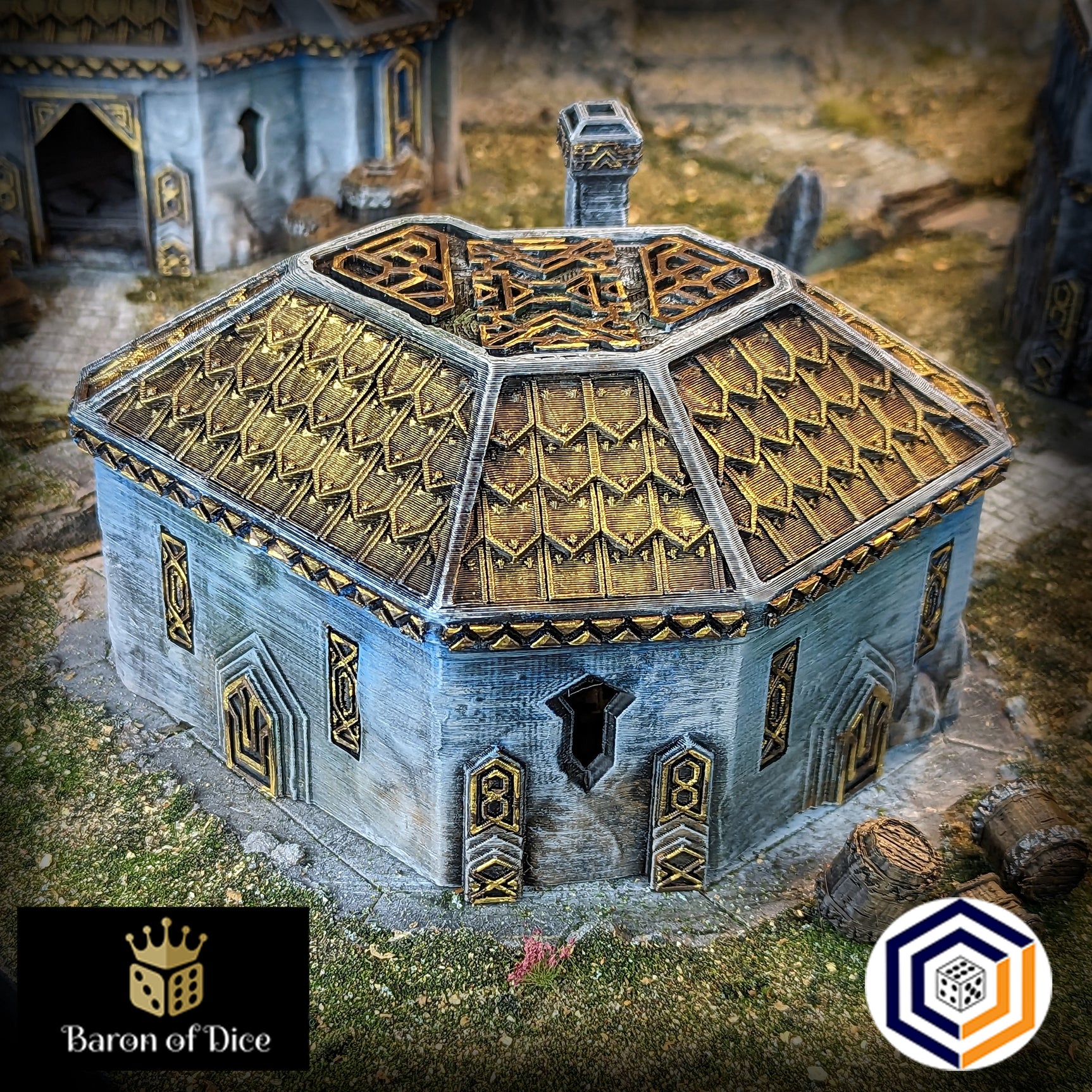 Kingdom of Durak Deep Dwarven House (STL File)