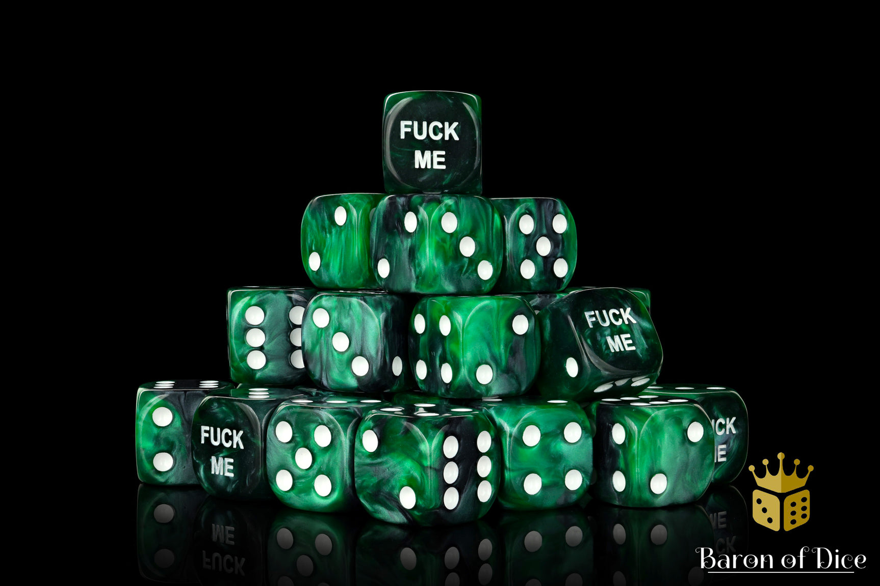 F*** Me Dice - Green