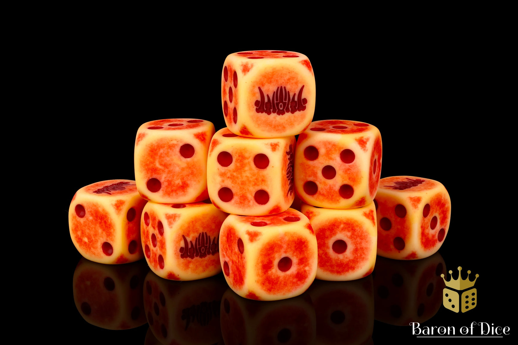 Bone Crown Dice