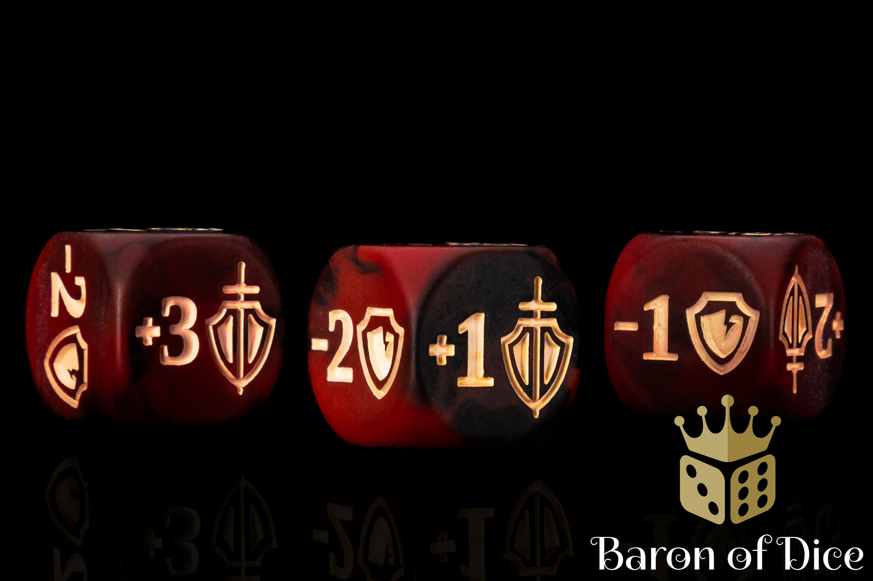 FAB Compatible Dice - Defense Dice - Blood Magic