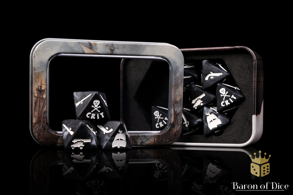 Oak & Iron: Pirates - Official Dice Set