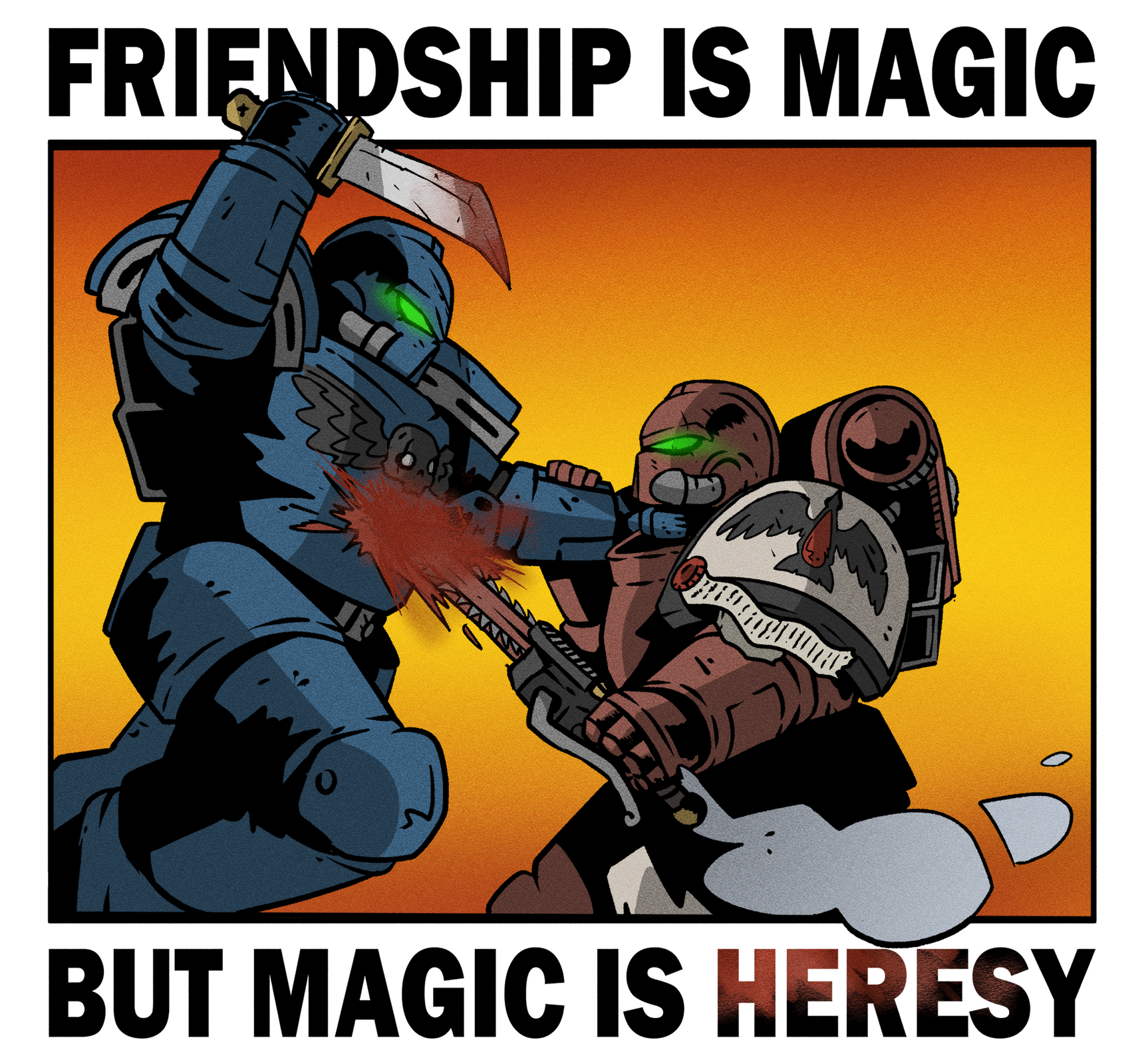 Premium Vinyl Stickers - Friendship