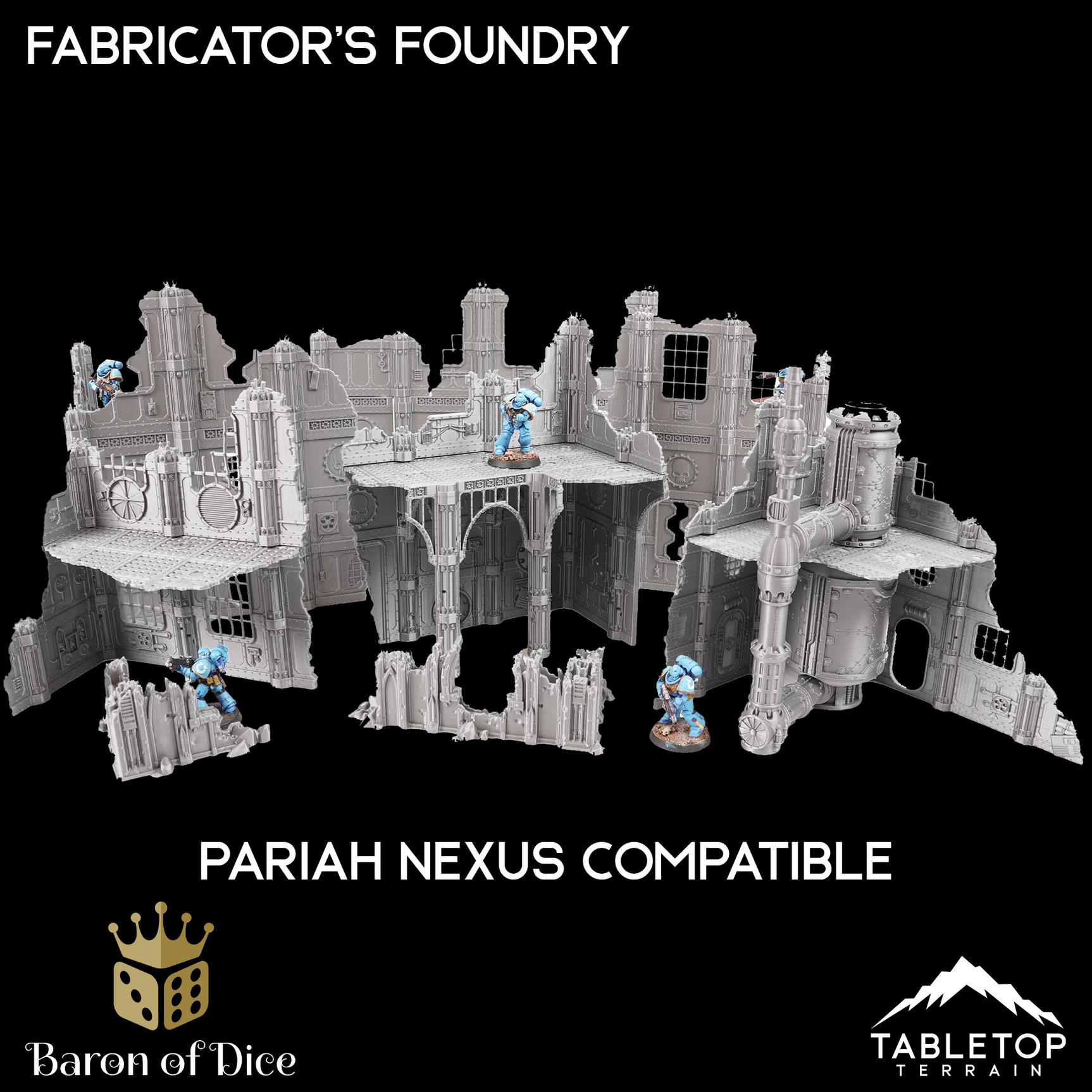 Fabricator's Foundry - Pariah Nexus Compatible 10e Table Set