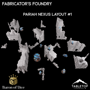 Fabricator's Foundry - Pariah Nexus Compatible 10e Table Set