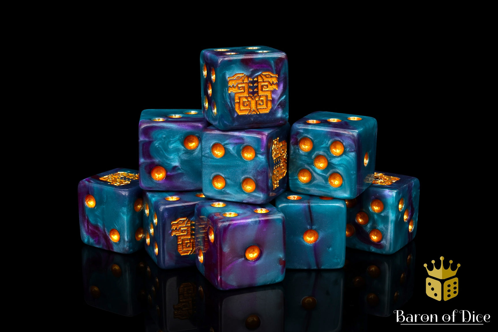 Mayan Lizard Dice