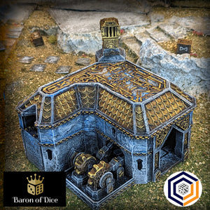 Kingdom of Durak Deep Dwarven Forge (STL File)