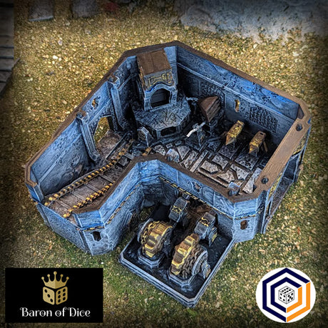 Kingdom of Durak Deep Dwarven Forge (STL File)