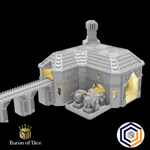 Kingdom of Durak Deep Dwarven Forge (STL File)