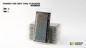 Gamers Grass - Tiny Flower Tuft Set - Forget-Me-Not