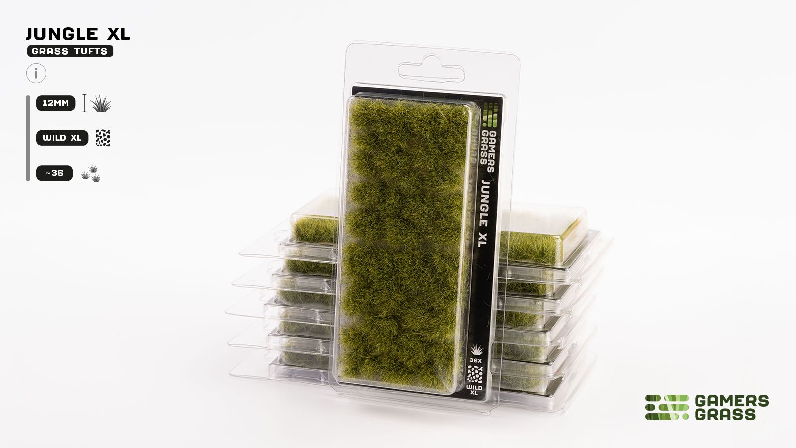 Gamers Grass - Grass Tuft Large - Jungle
