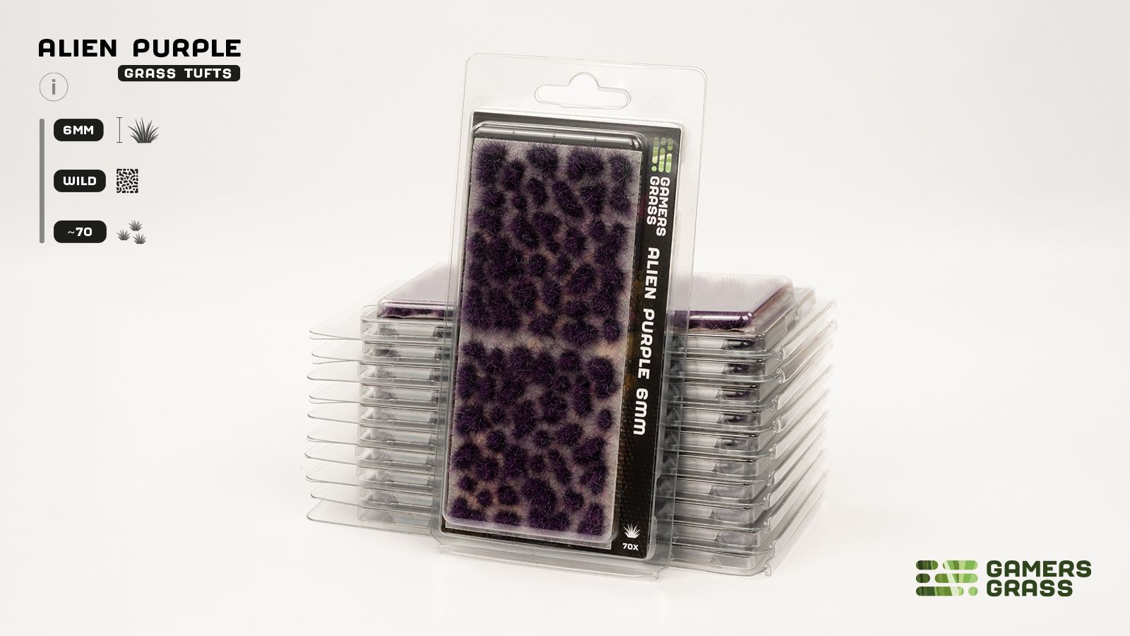 Gamers Grass - Alien Tuft - Alien Purple