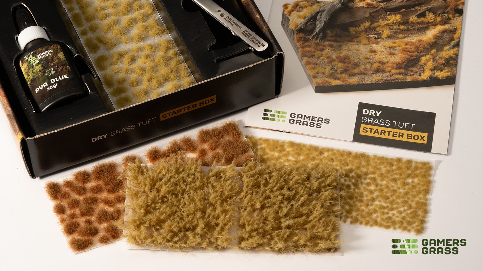Gamers Grass - Tuft Starter Box - Dry Grass