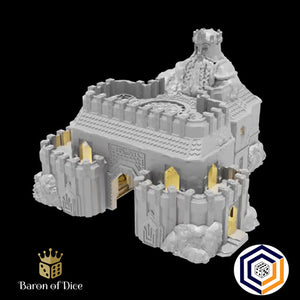 Kingdom of Durak Deep Dwarven Great Hall (STL File)