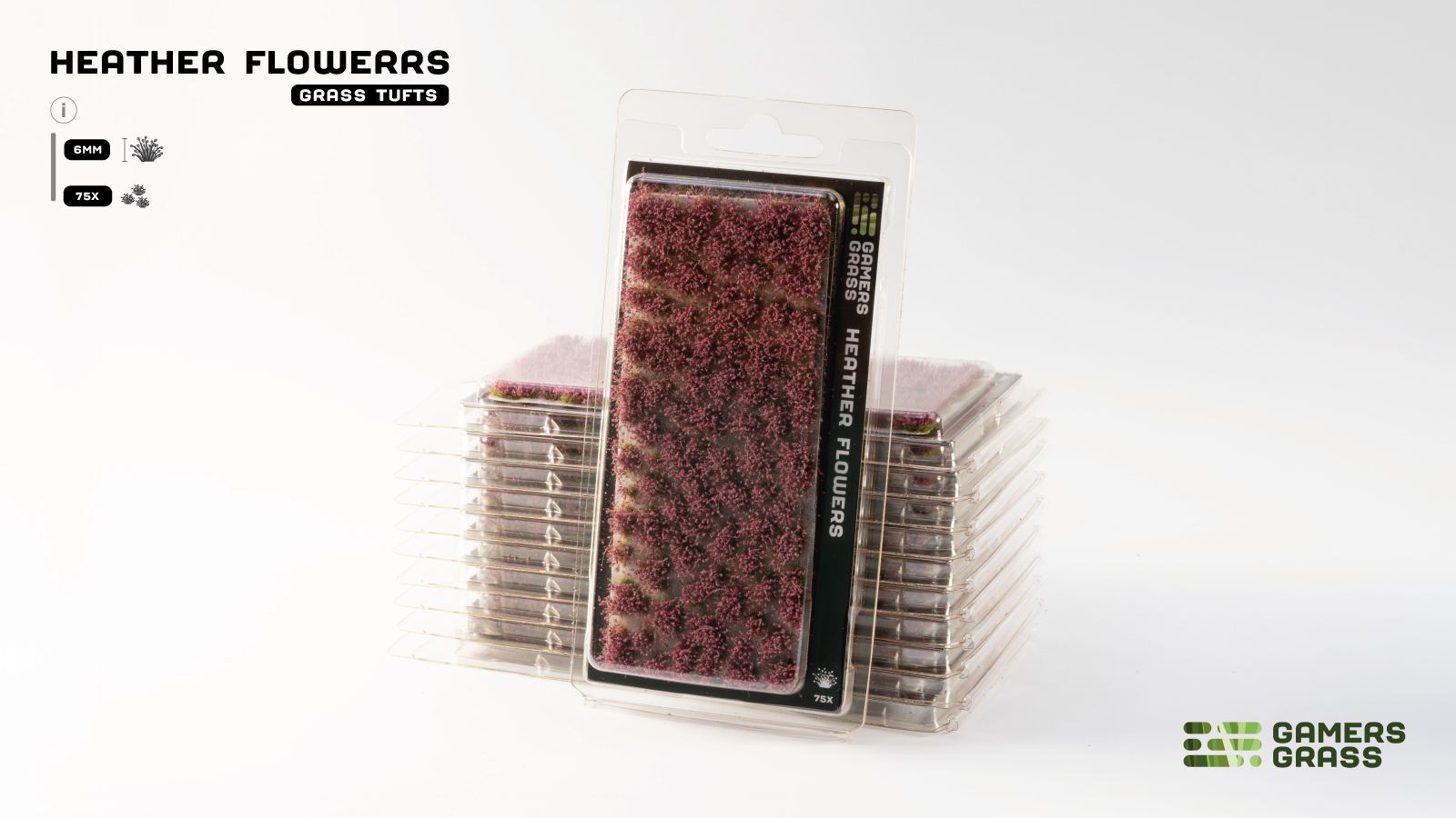 Gamers Grass - Flower Tuft Set - Heather