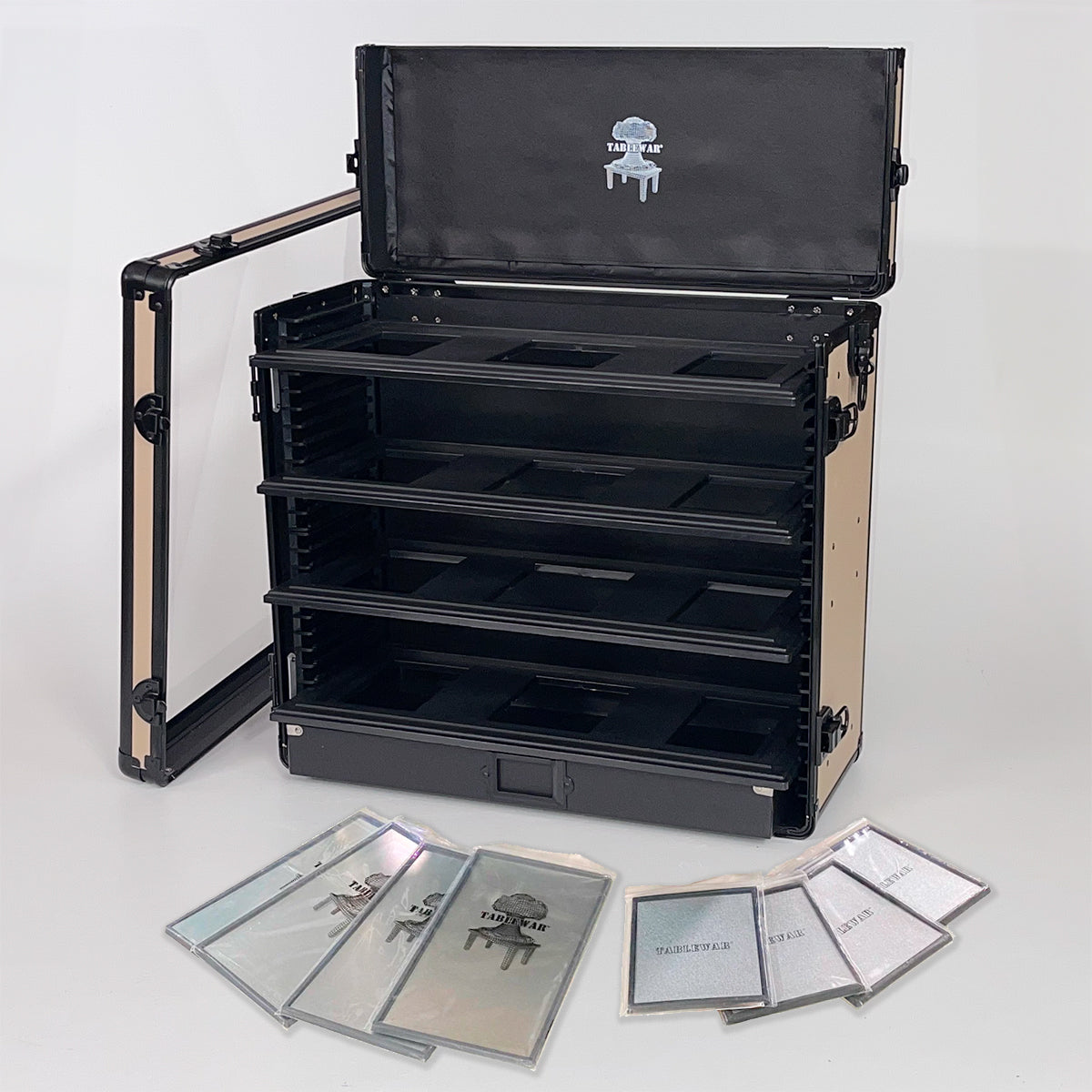 Bundle Trays + Tower: Full-size Case in Khaki - MARK III