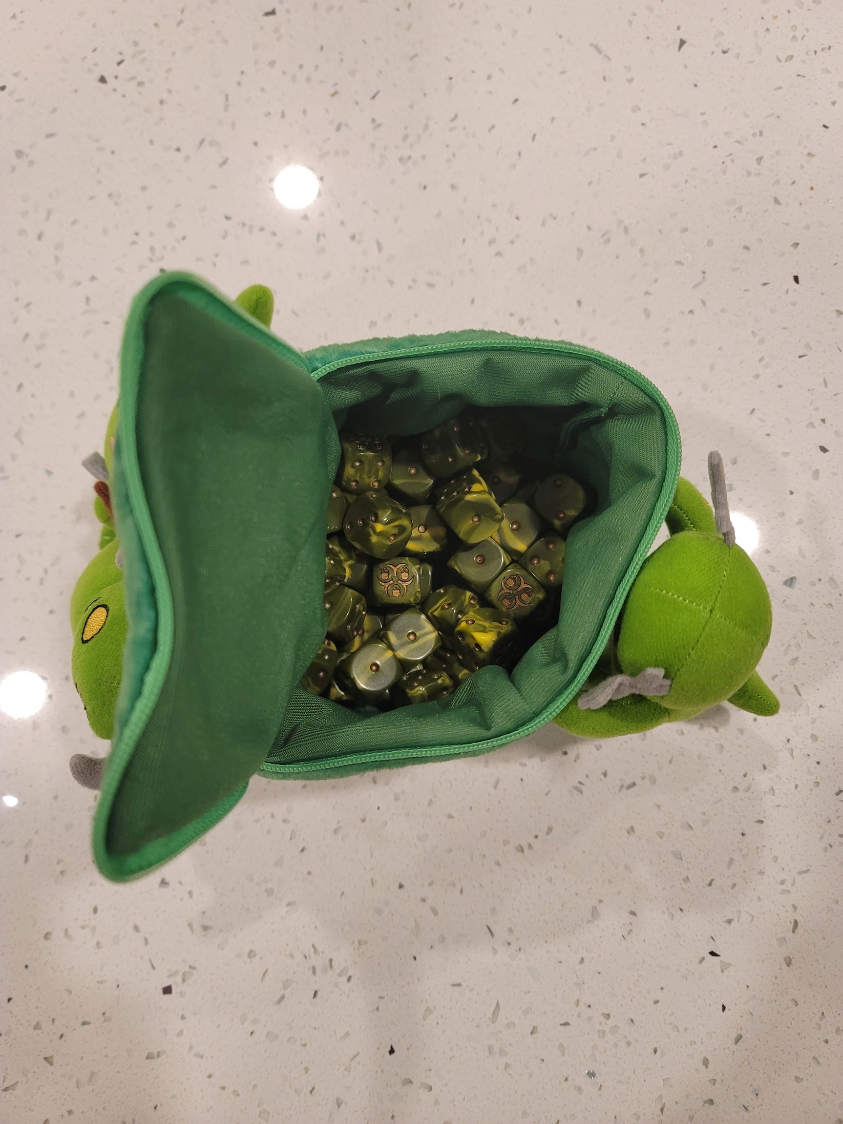 Diseased Plushie Dice Bag