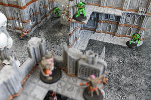 Urban Ruins - Neoprene Battle Mat - Warhammer, AoS, 40K, Kill Team, MCP, Shatterpoint, Legion, More