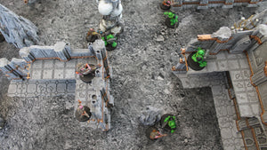 Urban Ruins - Neoprene Battle Mat - Warhammer, AoS, 40K, Kill Team, MCP, Shatterpoint, Legion, More