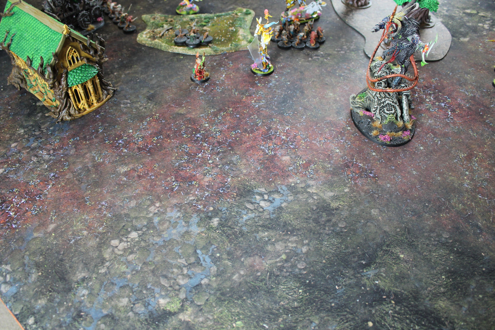 Boggy Swamp - Neoprene Battle Mat - Warhammer, AoS, 40K, Kill Team, MCP, Shatterpoint, Legion, More