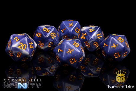 Infinity: Torchlight Brigade - Official Dice Set