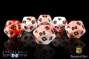 Infinity: N4 Bloody Intent - Official Dice Set