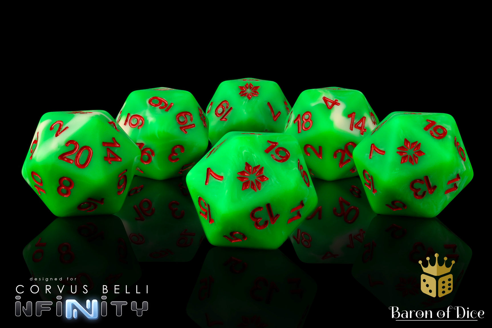 Infinity: Non-Aligned Armies (NA2) - Official Dice Set