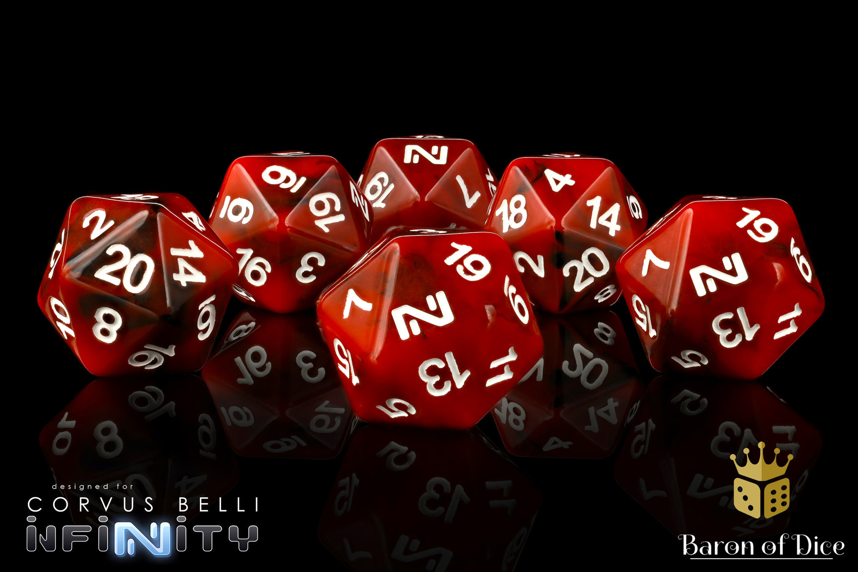 Infinity: N4 Thrice Coalition - Official Dice Set