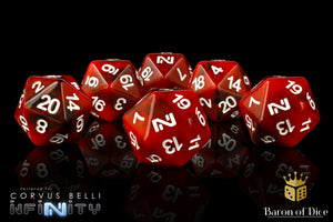 Infinity: N4 Thrice Coalition - Official Dice Set