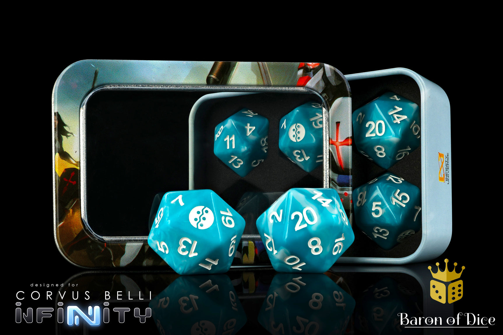 Infinity: PanOceania - Official Dice Set