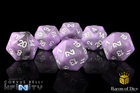 Infinity: N4 Purple - Official Dice Set