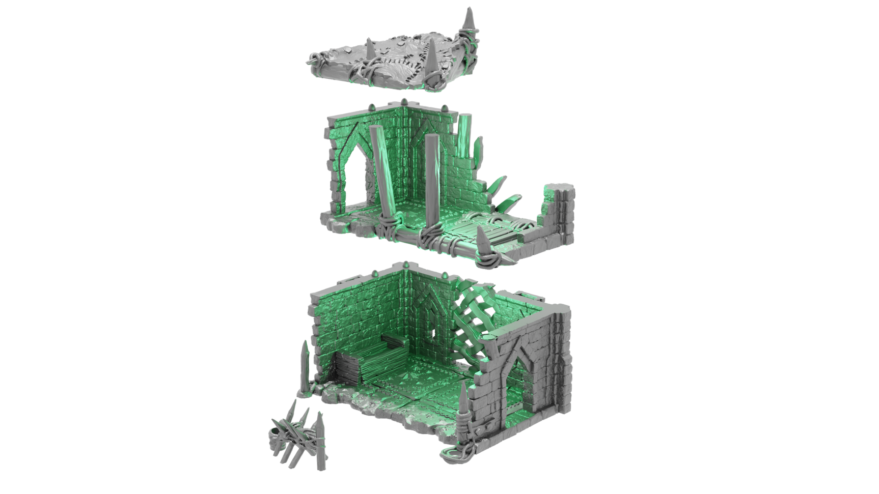 Kingdom of Azragor Orcish Jail (STL File)