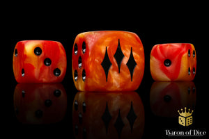 Kings of War: Salamanders - Official Dice Set