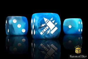 Kings of War: Riftforged Orcs - Official Dice Set