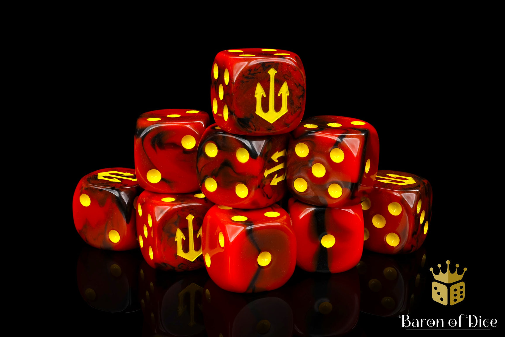 Kings of War: Forces of the Abyss - Official Dice Set