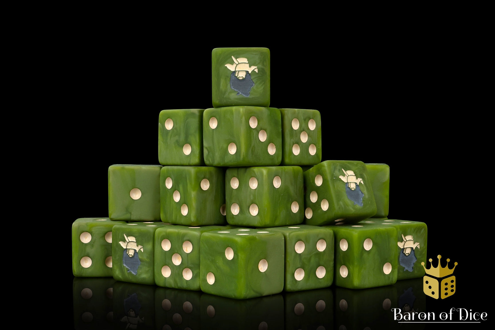 Forest Wizard Dice