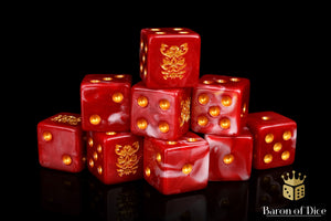 Iron Boars, Square 16mm Dice