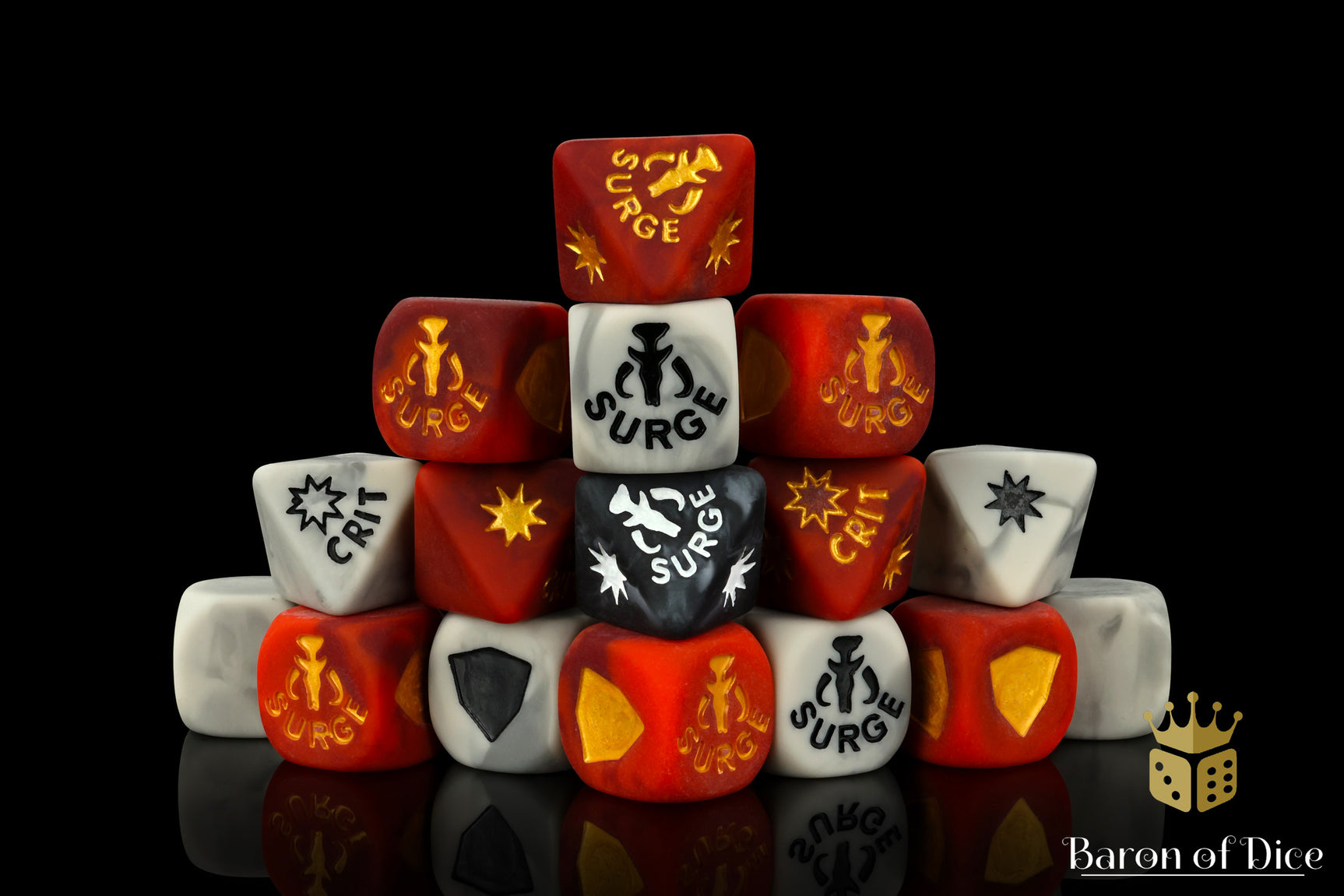 Bounty Hunter Dice Set (Matte Finish)