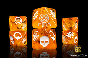 Mysterious D8 Dice Set