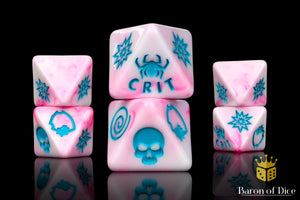 Spectral Spider D8 Dice Set